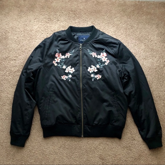 American Eagle bomber jacket - Picture 1 of 6